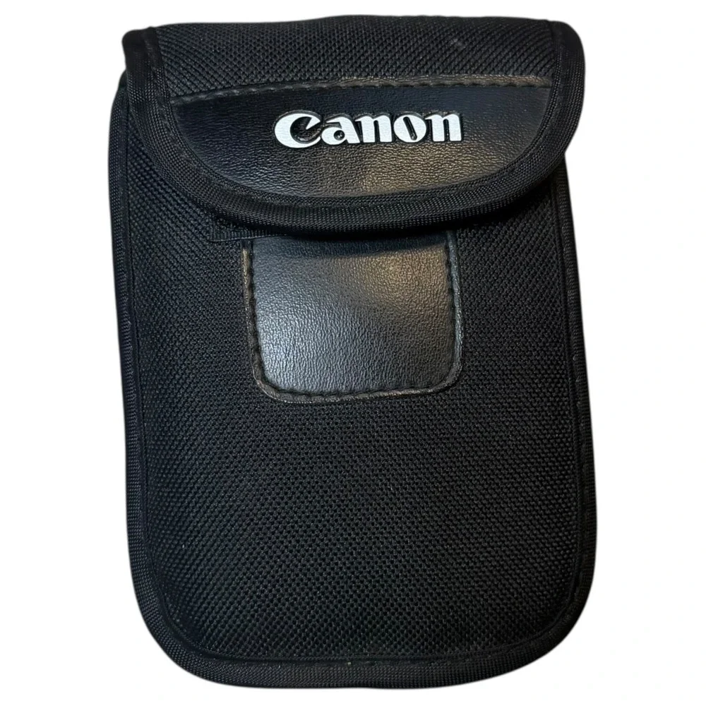 Canon Prima AF-9s 35mm Film Camera Silver Point and Shoot 35mm f3.8 Lens Case - Picture 2 of 10